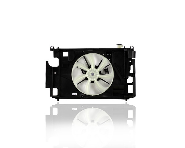 Dual Radiator and Condenser Fan Assembly For TO3115180 12-15 Toyota Prius-C