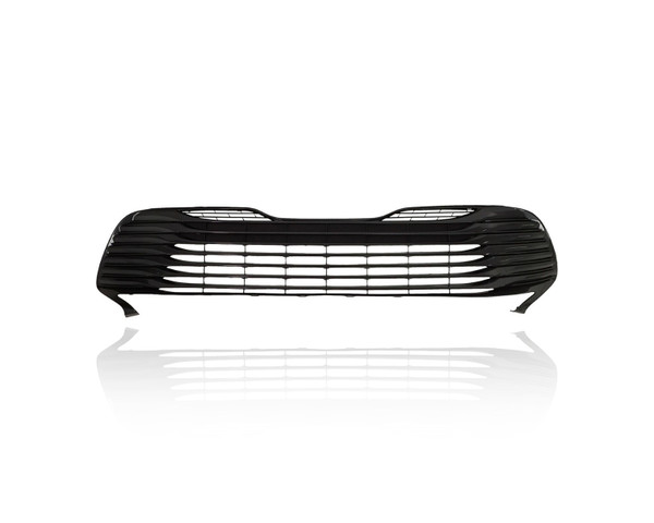 Grille -  Compatible/Replacement for '18-20 Toyota Camry Hybrid XLE - Front Lower Grille Without Sensor Hole, Black Grid, 5310206250
