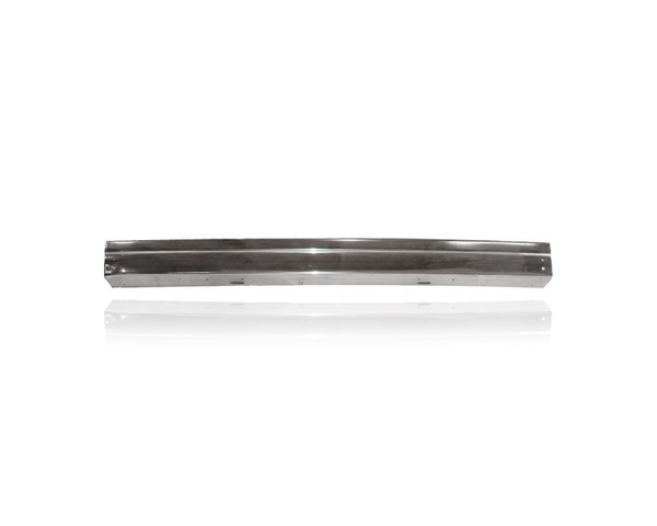 Bumper -  Compatible/Replacement for '85-88 Ford Escort Lynx - Rear Aluminum Chrome Without Hole, E6FZ17906C