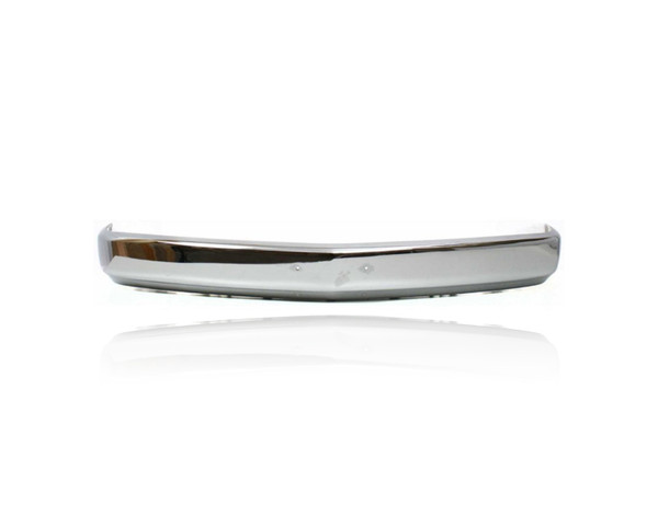 Bumper -  Compatible/Replacement for '88-00 Chevrolet C/K-Pickup, 92-00 GMC Suburban - Front Facebar With License Hole, Without Strip Molding Hole, Chrome, 15545110