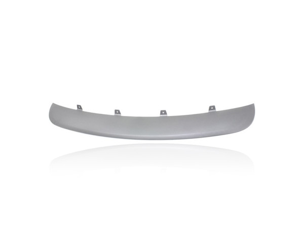 Bumper Molding -  Compatible/Replacement for '11-13 BMW X5 Base - Front Lower Center Panel Underguard Shield, Silver, 51117222729