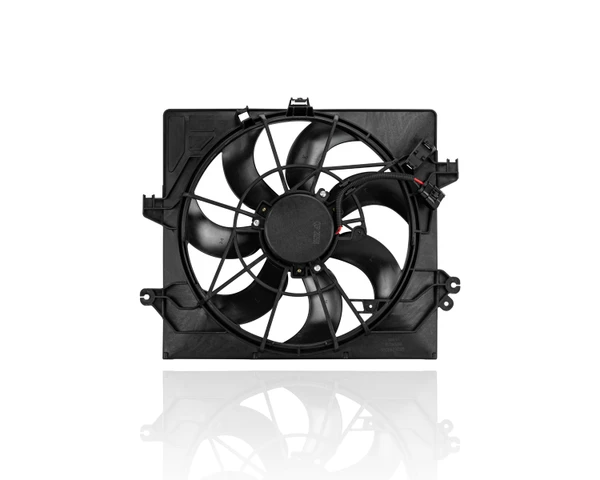 Engine Cooling Fan Assembly -  Compatible/Replacement for '12-17 Hyundai Veloster 4Cy/1.6T Without Fan Module, 253802V700