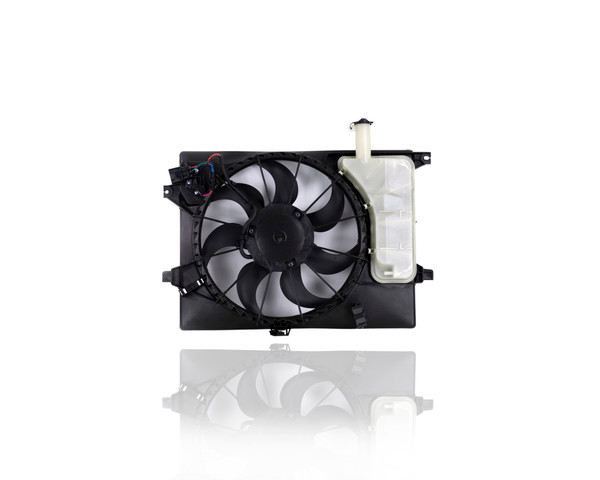 Dual Radiator and Condenser Fan Assembly For HY3115133 11-13 Hyundai Elantra Sedan