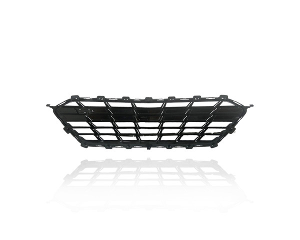 Grille -  Compatible/Replacement for '16-18 Chevrolet Cruze RS/LT/Diesel/Premier/Redline Packag - Front Lower Chrome Frame Black Insert, 84145373