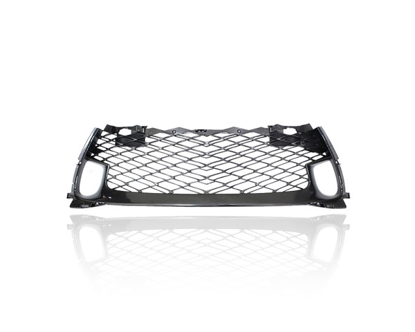 Grille -  Compatible/Replacement for '16-20 Lexus GS200T/300/350/450h F-Sport - Lower Glossy Black Wire Mesh Insert, 5311330902