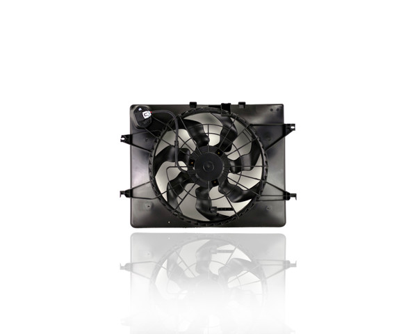 Dual Radiator and Condenser Fan Assembly For KI3115136 11-13 Kia Optima 2.4L, 11-14 Sonata Manual Transmission 2.4L