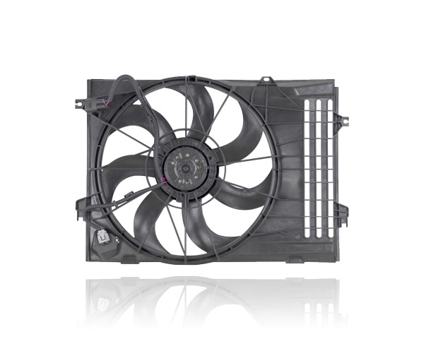 Dual Radiator and Condenser Fan Assembly For KI3115116 05-09 Hyundai Tucson, 05-07 Kia Sportage 2.7L