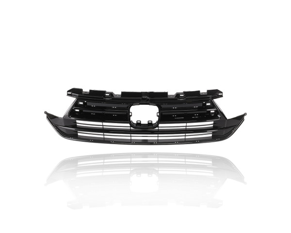 Grille -  Compatible/Replacement for '21-24 Honda Odyssey - Upper Black Frame Insert, 71121THRA50