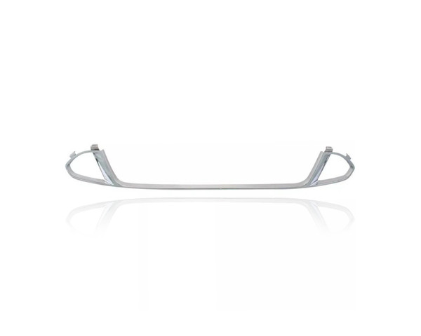 Grille Molding -  Compatible/Replacement for '10-10 Ford Fusion Sport - Front Lower, Smoked Gray Chrome, AE5Z17K945AA, CAPA