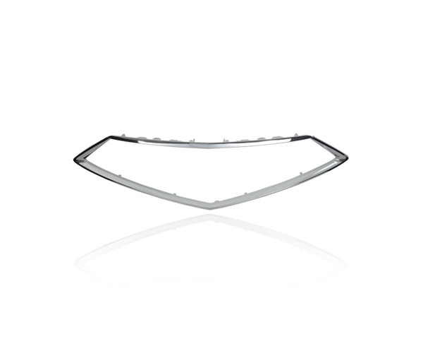 Grille Molding -  Compatible/Replacement for '22-24 Acura MDX 3.5L - Chrome, 71122TYAA00, CAPA
