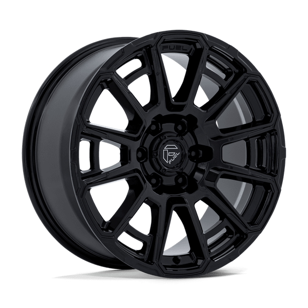 Foxhound - 20in, Cast Aluminum, Gloss Black, 20X9, 6X5.5, 1mm, 194933447961, SAEJ2530, 194933447961