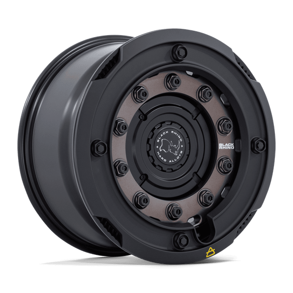ARX - 17in, Cast Aluminum, Matte Bronze W/ Matte Black RG, 17X8, 6X130/5.5, 32mm, 194933393480, SAE J2530 JWL VIA, 194933393480