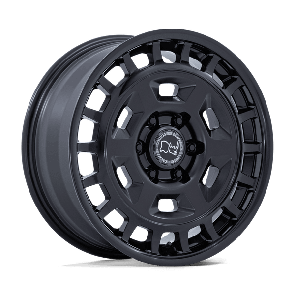 Rover - 18in, Monoblock Forged, Matte Black W/ Gloss Black Lip, 18X8, 6X130, 32mm, 194933401666, SAEJ2530, 194933401666