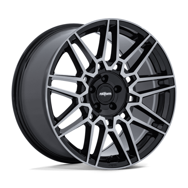 TDX - 19in, Flow Formed Aluminum, Gloss Black Double Dark Tint, 19X9.5, 5X120, 22mm, 194933451968, SAEJ2530, 194933451968