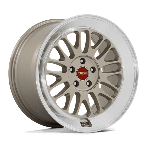 SCP - 19in, Flow Formed Aluminum, Matte Gold W/ Diamond Cut Lip, 19X11, 5X130, 55mm, 194933451142, SAEJ2530, 194933451142