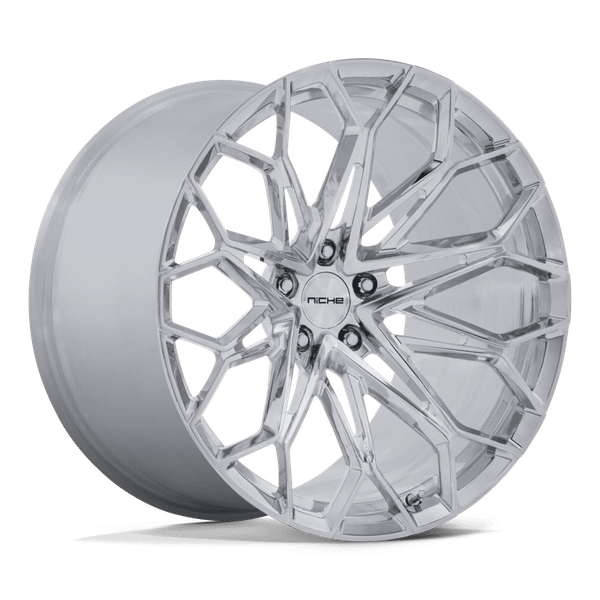 Manta - 19in, Monoblock Forged, Polished, 19X10, 5X4.75, 35mm, 194933430338, SAEJ2530, 194933430338