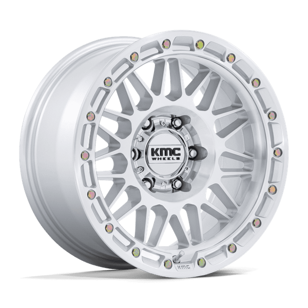 Attack - 18in, Cast Aluminum, Gloss Silver W/ Machined Face, 18X9, 6X135, 18mm, 194933456734, SAEJ2530, 194933456734