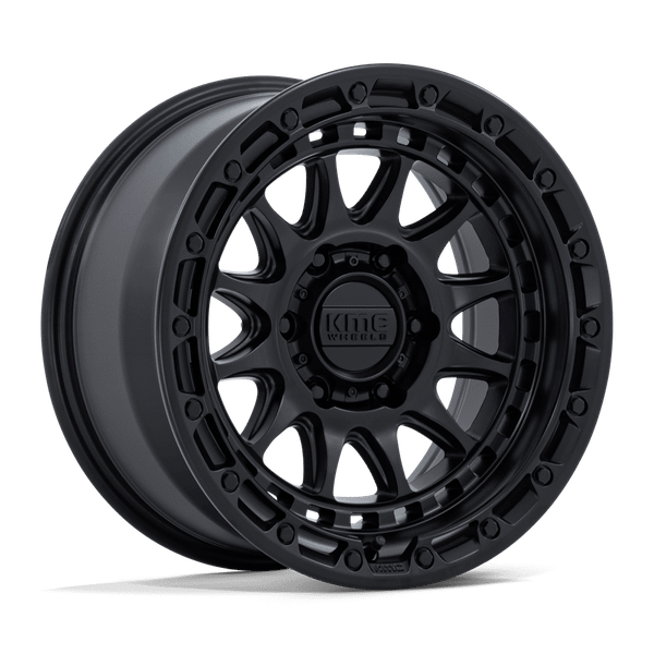 Crux - 18in, Cast Aluminum, Blackout, 18X9, 8X6.5, 0mm, 194933461912, SAEJ2530, 194933461912