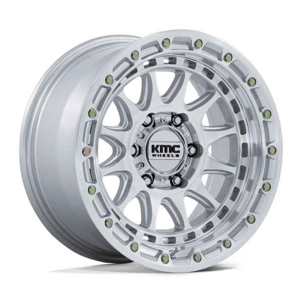 Crux - 18in, Cast Aluminum, Gloss Silver W/ Machined Face, 18X9, 6X135, 18mm, 194933461707, SAEJ2530, 194933461707