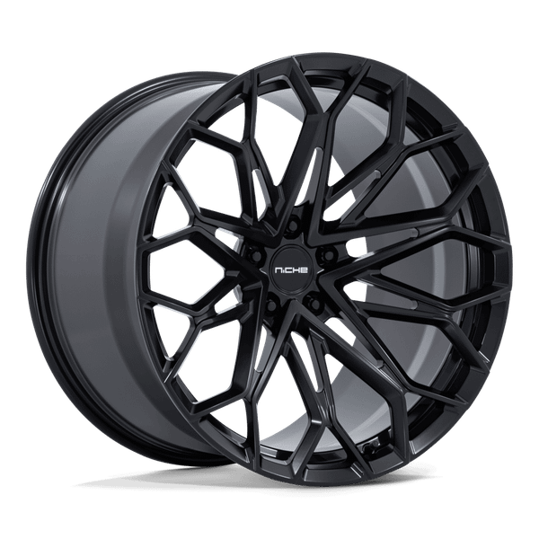 Manta - 19in, Monoblock Forged, Matte Black, 19X10, 5X4.75, 35mm, 194933430260, SAEJ2530, 194933430260