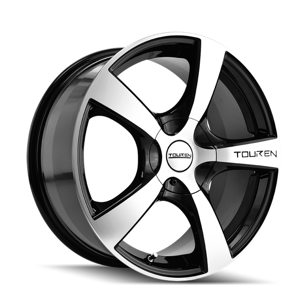 TR90 - 16in, Gloss Black Machined, 16X7, 5x105/5x108, 42mm, 729419106843, 729419106843