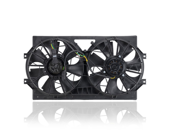 Dual Radiator and Condenser Fan Assembly For 4592084 95-00 Plymouth Breeze Chrysler Cirrus Dodge Stratus V6