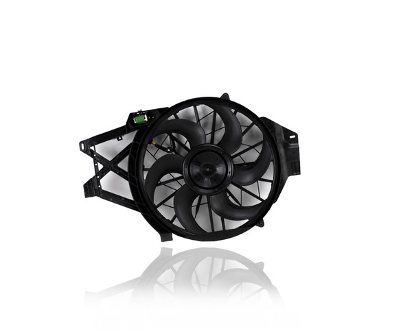 Dual Radiator and Condenser Fan Assembly For FO3115120 01-04 Ford Mustang 4.6L