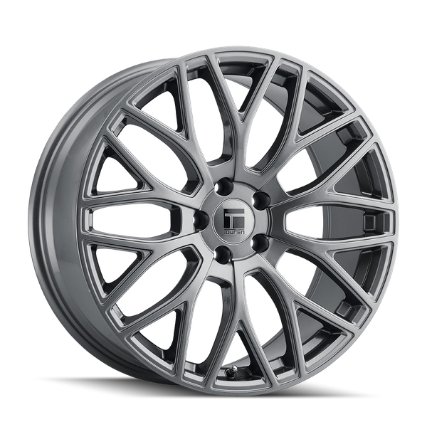 TR76 - 17in, Gloss Graphite, 17X8, 5x120, 35mm, 729419169084, 729419169084