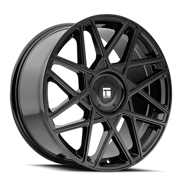 TR66 - 17in, Gloss Black, 17X8, 5x112/5x120, 35mm, 729419170769, 729419170769