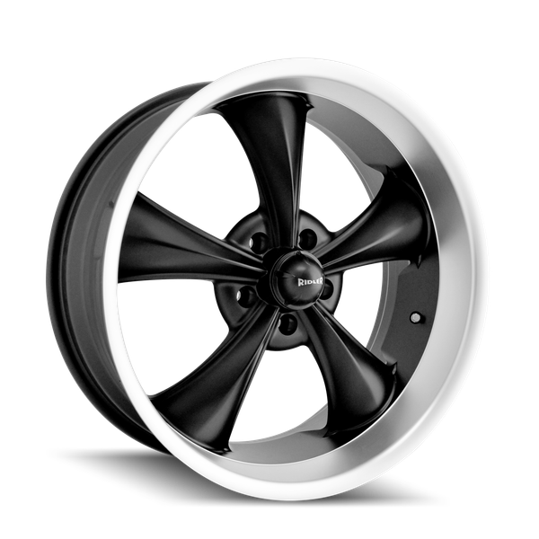 695 - 20in, Matte Black Machined, 20X8.5, 5x120.65, 0mm, 729419047047, 729419047047