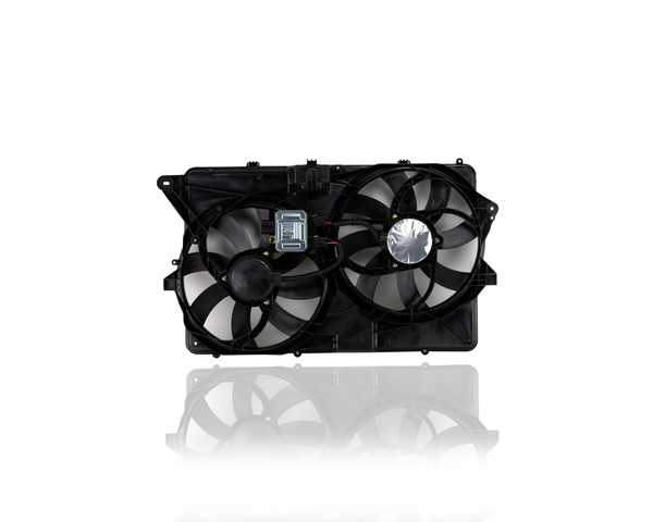 Dual Radiator and Condenser Fan Assembly For FO3115192 09-09 Ford Flex 3.5L