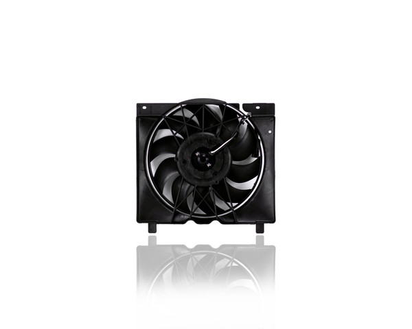 Dual Radiator and Condenser Fan Assembly For 52079444AB 95-96 Jeep Cherokee 6 Cylinder-Inline
