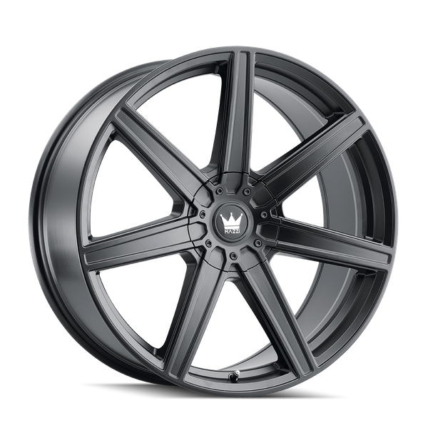 Laguna - 22in, Matte Black, 22X8.5, 5x112/5x120, 38mm, 729419154929, 729419154929