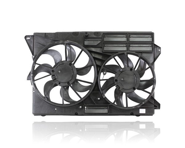 Dual Radiator and Condenser Fan Assembly For FO3115206 11-15 Ford Explorer, 16-19 Explorer-Police 3.5L-Turbo, 16-18 Explorer 2.3L