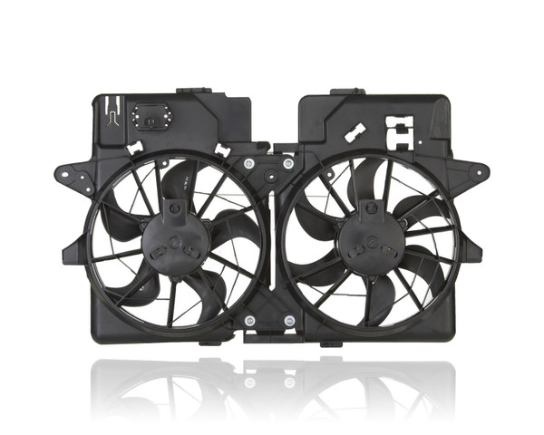 Dual Radiator and Condenser Fan Assembly For 2L8Z8C607GA 01-04 Ford Escape, 01-06 Mazda Tribute 3.0L
