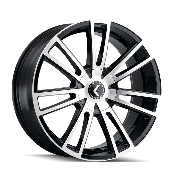 Spectra - 20in, Gloss Black Machined, 20X8.5, 5x108/5x114.3, 38mm, 729419157265, 729419157265