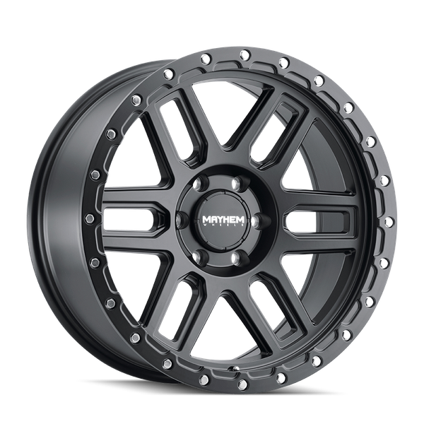 Delta - 17in, Matte Black, 17X9, 5x127, -12mm, 729419158835, 729419158835