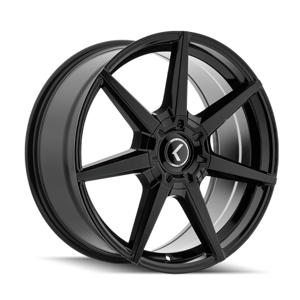 Nova - 17in, Gloss Black, 17X8, 5x108/5x114.3, 35mm, 729419196967, 729419196967
