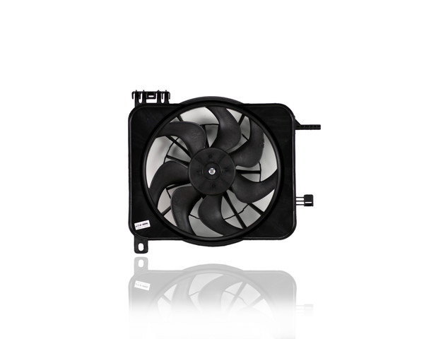 Dual Radiator and Condenser Fan Assembly For GM3115106 95-05 Chevrolet Cavalier Pontiac Sunfire 1st-Design