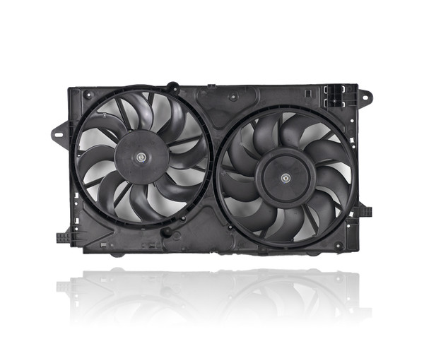 Dual Radiator and Condenser Fan Assembly For GM3115238 10-16 Buick La Crosse, 10-17 Regal, 13-17 Cadillac XTS, 14-17 Impala 3.6L
