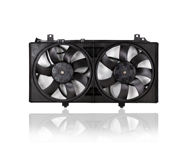 Dual Radiator and Condenser Fan Assembly For GM3115229 10-11 Chevrolet Camaro 3.6/6.2L