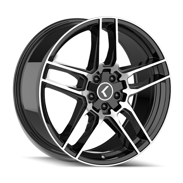 Converge - 19in, Black Machined, 19X8.5, 5x108/5x114.3, 35mm, 729419195793, 729419195793