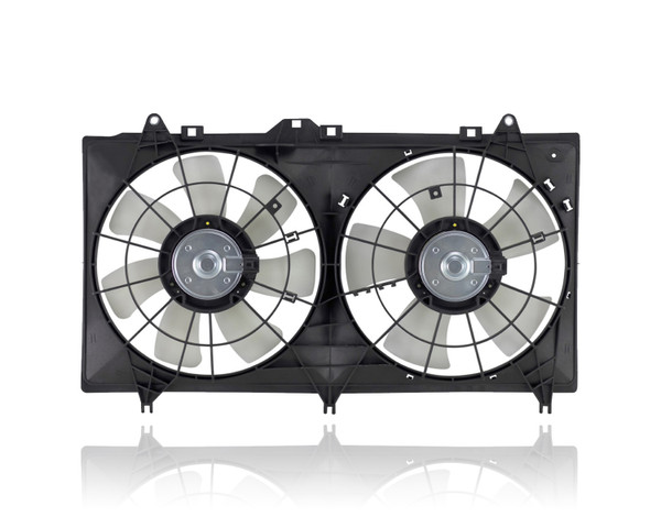 Dual Radiator and Condenser Fan Assembly For GM3115265 12-15 Chevrolet Camaro Coupe/Convertible 3.6L V6