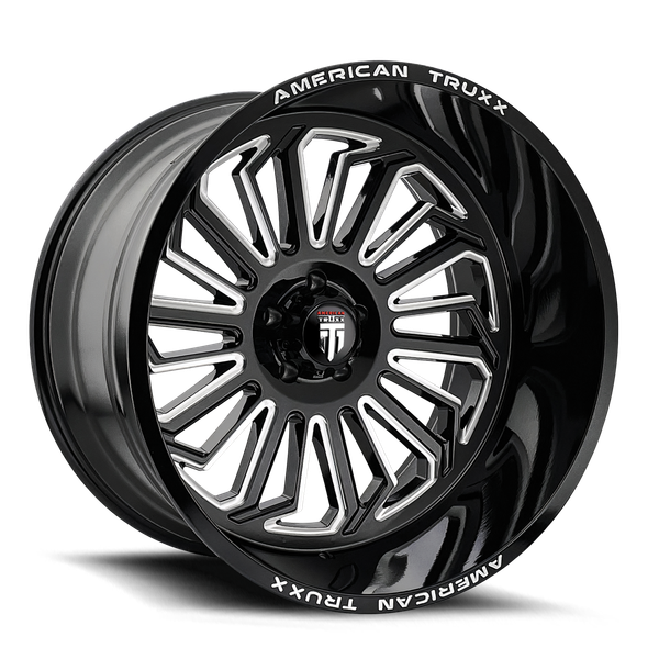Butcher - 20in, Gloss Black Milled, 20X12, 6x135, -25mm, 729419176099, 729419176099