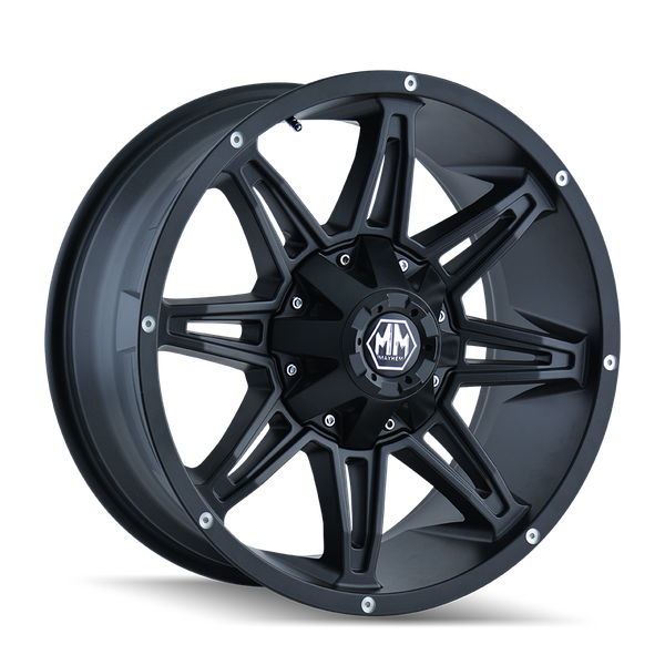 Rampage - 18in, Matte Black, 18X9, 5x150/5x139.7, 18mm, 729419075651, 729419075651
