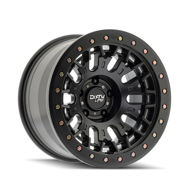 Dt-3 - 17in, Satin Black, 17X9, 5x127, -38mm, 729419192044, 729419192044