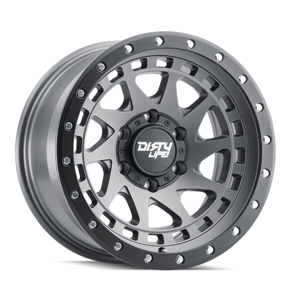 Enigma Pro - 17in, Satin Graphite, 17X9, 6x139.7, -12mm, 729419157951, 729419157951