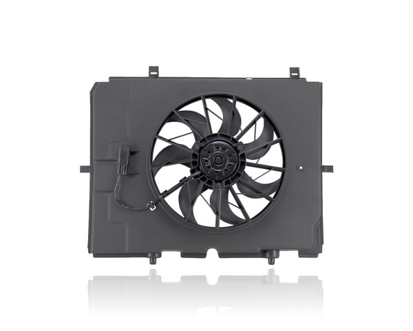 Dual Radiator and Condenser Fan Assembly For MB3115117 00-02 Mercedes-Benz E-Class Sedan E320, 00-03 Wagon