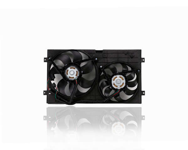 Dual Radiator and Condenser Fan Assembly For VW3115101 98-06 Volkswagen VW Beetle 1.8/2.0L Non-Turbo