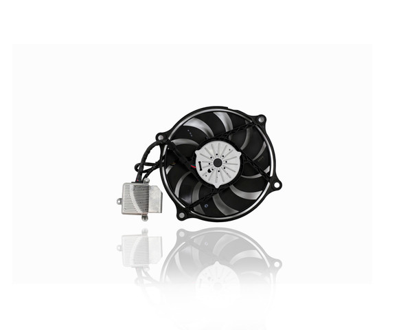 Dual Radiator and Condenser Fan Assembly For 8512 06-10 Volkswagen VW (New) Beetle 2.5L - With Controller